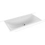 Kaldewei Silenio umywalka 90x46 cm wpuszczana prostokątna model 3038 biała 907806273001 zdj.1