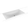 Kaldewei Silenio umywalka 90x46 cm wpuszczana prostokątna model 3038 biała 907806303001 zdj.1