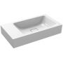 Kaldewei Cono umywalka 55x30 cm ścienna prostokątna lewa model 3073 biała 908006433001 zdj.1