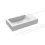 Kaldewei Cono umywalka 55x30 cm nablatowa prostokątna model 3074 biała 908106003001 zdj.1