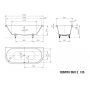 Kaldewei Centro Duo 2 wanna 180x80 cm model 135 biała 283500010001 zdj.2