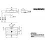 Kaldewei Centro umywalka 90x50 cm ścienna prostokątna model 3062 biała 903506033001 zdj.2
