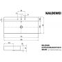Kaldewei Silenio umywalka 120x46 cm nablatowa prostokątna model 3049 biała 906406033001 zdj.2