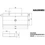Kaldewei Silenio umywalka 120x46 cm nablatowa prostokątna model 3049-D biała 906406043001 zdj.2