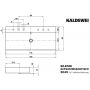Kaldewei Silenio umywalka 120x46 cm nablatowa prostokątna model 3049-D biała 906406053001 zdj.2