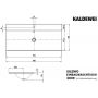 Kaldewei Silenio umywalka 120x46 cm wpuszczana prostokątna model 3039 biała 907906303001 zdj.2