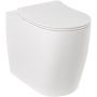 Kludi Resa R miska WC stojąca bez kołnierza ze spłukiwaniem wirowym biały połysk 23WCB0443 zdj.1