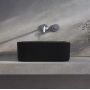 Kronenbach Cube Black Edition umywalka 38,5x38,5 cm kwadratowa nablatowa czarny mat KB144380BK zdj.4