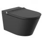 Kronenbach Tube toaleta myjąca wisząca bez kołnierza czarny mat KB15104TUSM zdj.1