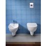 Zestaw miska WC wisząca z deską wolnoopadającą Koło Primo (K83100000, K80112000) zdj.4