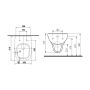 Zestaw Koło Style miska WC ze stelażem Technic GT 99412-000  (99400000, L23100000) zdj.2