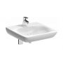 Geberit Selnova Comfort umywalka 55x55 cm kwadratowa dla niepełnosprawnych biała 500.187.01.7 zdj.1