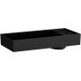Laufen Kartell umywalka 75x35 cm prostokątna nablatowa czarny mat H8123327161111 zdj.1