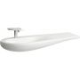 Laufen Il Bagno Alessi umywalka 120x50 cm meblowa lewa Laufen Clean Coat biała H8149734001041 zdj.1