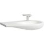 Laufen Il Bagno Alessi umywalka 90x50 cm ścienna prawa Laufen Clean Coat biała H8149764001041 zdj.1