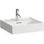 Laufen Kartell umywalka 50x46 cm prostokątna ścienna biały mat H8163327571041 zdj.1
