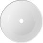 Lavaberg Freya umywalka 38x38 cm okrągła nablatowa biały połysk 663131040003 zdj.4