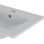 Megstyl Sona umywalka 61x46,5 cm prostokątna wpuszczana biała 3191 zdj.3