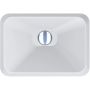 Miraggio Albena Matt umywalka 44x31 cm prostokątna wpuszczana biały mat 0000156 zdj.1