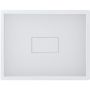Miraggio Capri umywalka 49x39 cm nablatowa prostokątna biały połysk 0000160 zdj.3