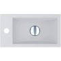 Miraggio Faro R Matt umywalka 40,8x22,7 cm prostokątna ścienna-nablatowa biały mat 0000196 zdj.1