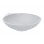 Miraggio Florence Matt umywalka 46,6x40 cm okrągła nablatowa biały mat 0000198 zdj.3