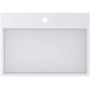 Miraggio Mares Matt umywalka 59x42,6 cm prostokątna nablatowa biały mat 0000214 zdj.1