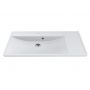 Miraggio Sacramento Matt umywalka 100,1x48,1 cm prostokątna wpuszczana biały mat 0000235 zdj.3