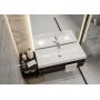 Miraggio Varna umywalka 99,4x41,8 cm nablatowa prostokątna biały połysk 0000252 zdj.5
