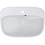 Miraggio Lifou Matt umywalka 62,7x43,4 cm owalna nablatowa biały mat 0000651 zdj.1