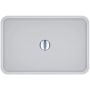 Miraggio San Martin Matt umywalka 60x43 cm prostokątna nablatowa biały mat 0000676 zdj.1