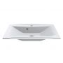 Miraggio Berlin Matt umywalka 74,5x44,7 cm prostokątna wpuszczana biały mat 0000726 zdj.3