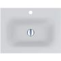 Miraggio Jessel Matt umywalka 60x45 cm prostokątna wpuszczana biały mat 0000747 zdj.1