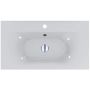 Miraggio Delhi umywalka 79,4x44,6 cm prostokątna wpuszczana biała 0000786 zdj.1