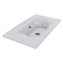 Miraggio Delhi umywalka 79,4x44,6 cm prostokątna wpuszczana biała 0000786 zdj.3