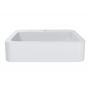 Miraggio Kelley Matt umywalka 55x41 cm prostokątna ścienna-nablatowa biały mat 0000945 zdj.3