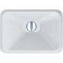 Miraggio Albena Mirasoft umywalka 44x31 cm prostokątna wpuszczana biały mat 0001063 zdj.1