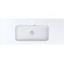 Miraggio Della Mirasoft umywalka 110,1x45,1 cm prostokątna wpuszczana biały mat 0001074 zdj.1