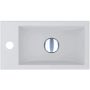 Miraggio Faro Mirasoft umywalka 40,8x22,7 cm prostokątna nablatowa biały mat 0001081 zdj.1