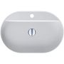 Miraggio France Mirasoft umywalka 60x40 cm owalna nablatowa biały mat 0001086 zdj.1