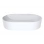 Miraggio France Mirasoft umywalka 60x40 cm owalna nablatowa biały mat 0001086 zdj.3