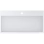 Miraggio Mares 800 Mirasoft umywalka 80x42,5 cm prostokątna nablatowa biały mat 0001101 zdj.1