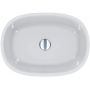 Miraggio Jay umywalka 54x39 cm owalna nablatowa biała 0001875 zdj.1