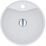 Miraggio Country Mirasoft umywalka 41,9 cm okrągła nablatowa biały mat 0002284 zdj.1