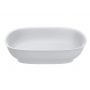 Miraggio Santorini Mirasoft umywalka 60x41,3 cm owalna nablatowa biały mat 0002421 zdj.3