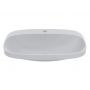 Miraggio Molle Mirasoft umywalka 72,5x42,5 cm owalna wpuszczana biały mat 0002427 zdj.3