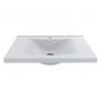 Miraggio Lorry Mirasoft umywalka 70x47,5 cm prostokątna wpuszczana biały mat 0002432 zdj.3