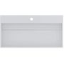 Miraggio Island Mirasoft umywalka 80x42 cm prostokątna ścienna-nablatowa biała 0002443 zdj.1