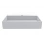 Miraggio Island Matt umywalka 60x42 cm prostokątna ścienna-nablatowa biały mat 0002444 zdj.3