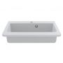 Miraggio Edam Mirasoft umywalka 59x41,6 cm prostokątna wpuszczana biały mat 0002448 zdj.3